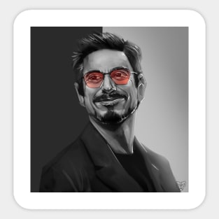 Robert Downey Jr Sticker